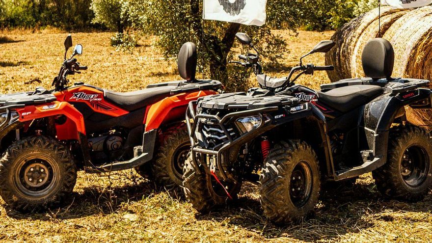Descobreix la serra de l’Albera sobre un quad