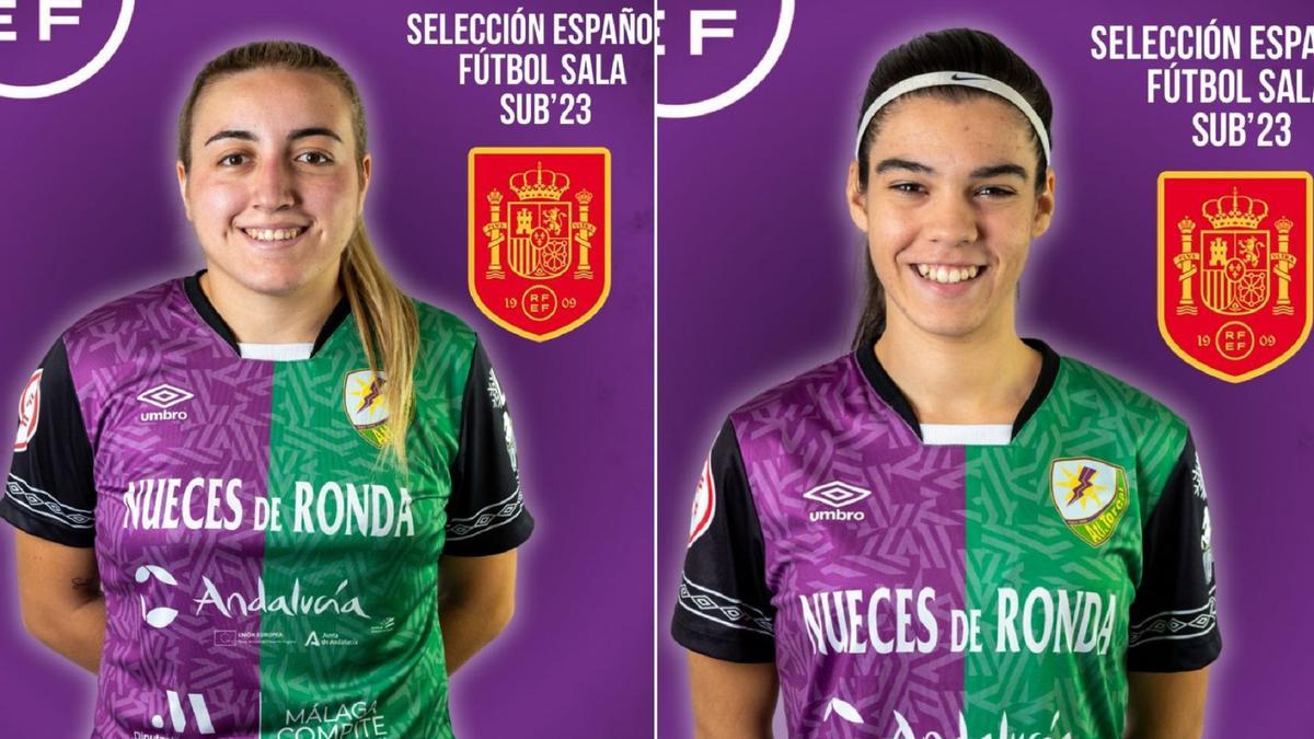 Alejandra y África, del Nueces de Ronda Atlético Torcal, convocadas con la sub-23.