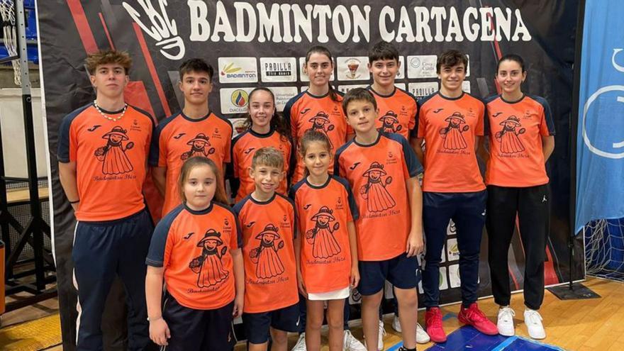 Bádminton: triple subcampeonato con sabor ibicenco en el Nacional júnior