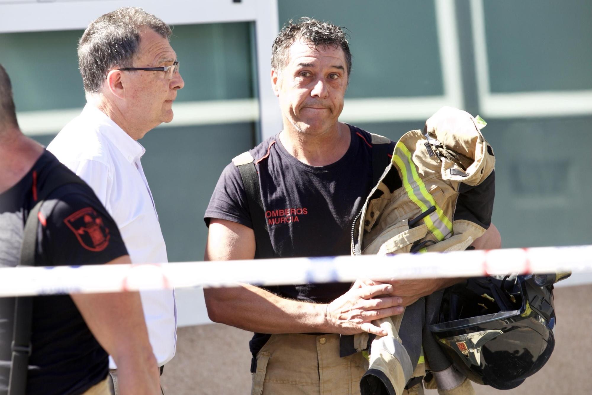 Las imágenes de la zona de ocio de Atalayas tras el incendio en dos discotecas