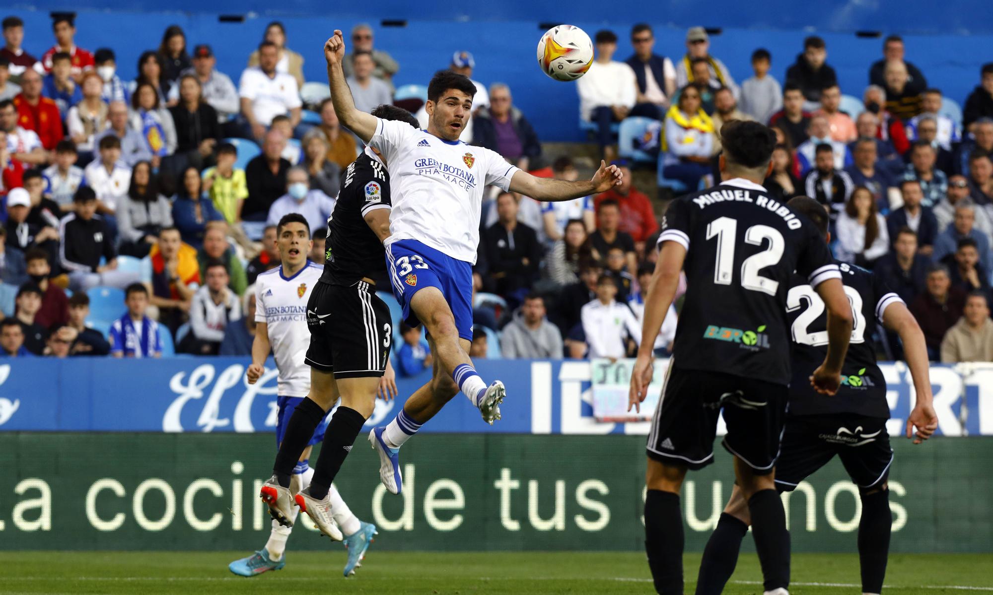 Las imágenes del Real Zaragoza - Burgos