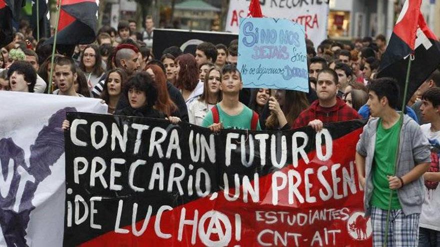 La huelga estudiantil, escasa en la ESO y algo mayor en Bachillerato, según Educación