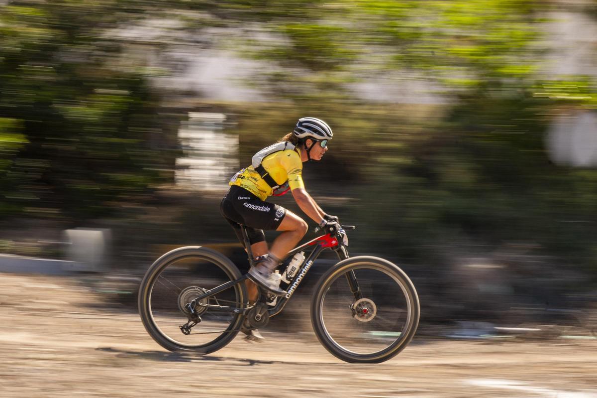 Tessa Kortekaas durante una prueba.