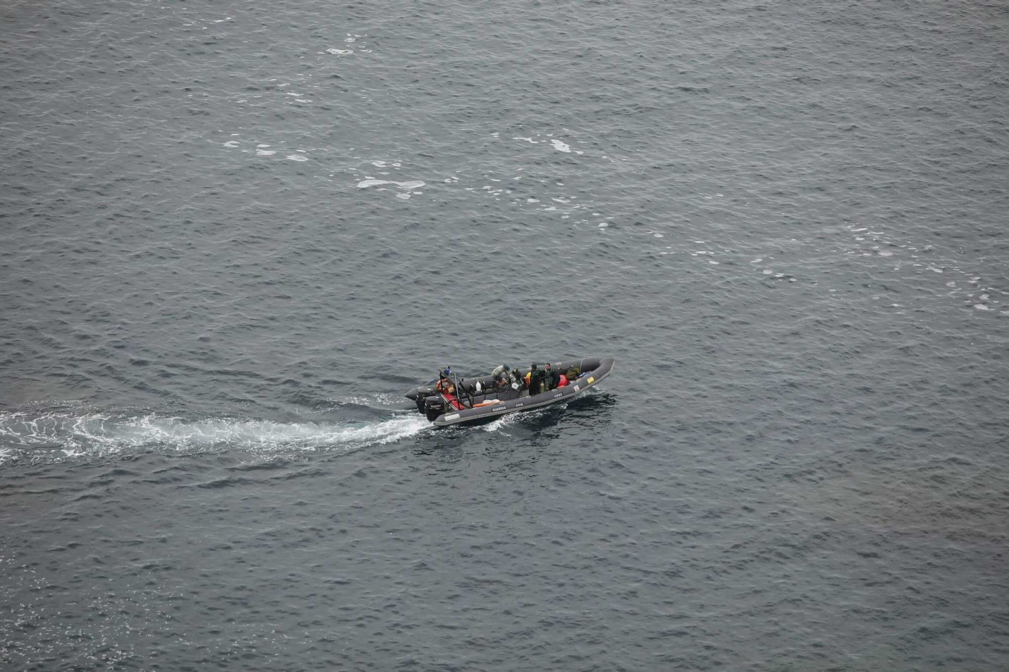 EN IMÁGENES: la búsqueda del alcalde de Soto del Barco en cabo Vidío