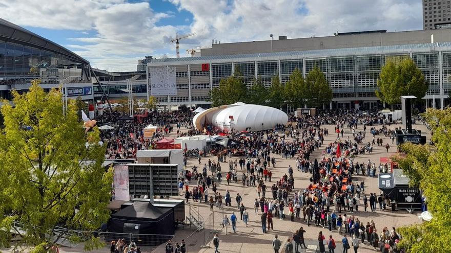 Impresiones de La Feria del Libro de Frankfurt