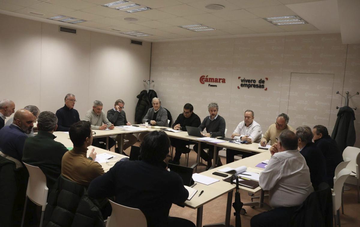 Representantes de las cofradías y hermandades en el primer consejo rector del año. | VÍCTOR GARRIDO