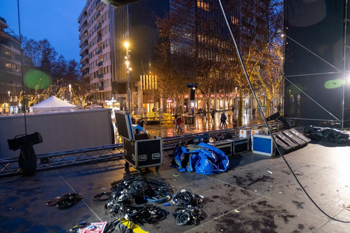 Empieza un Sant Sebastià atípico tras el accidente de tren en Córdoba