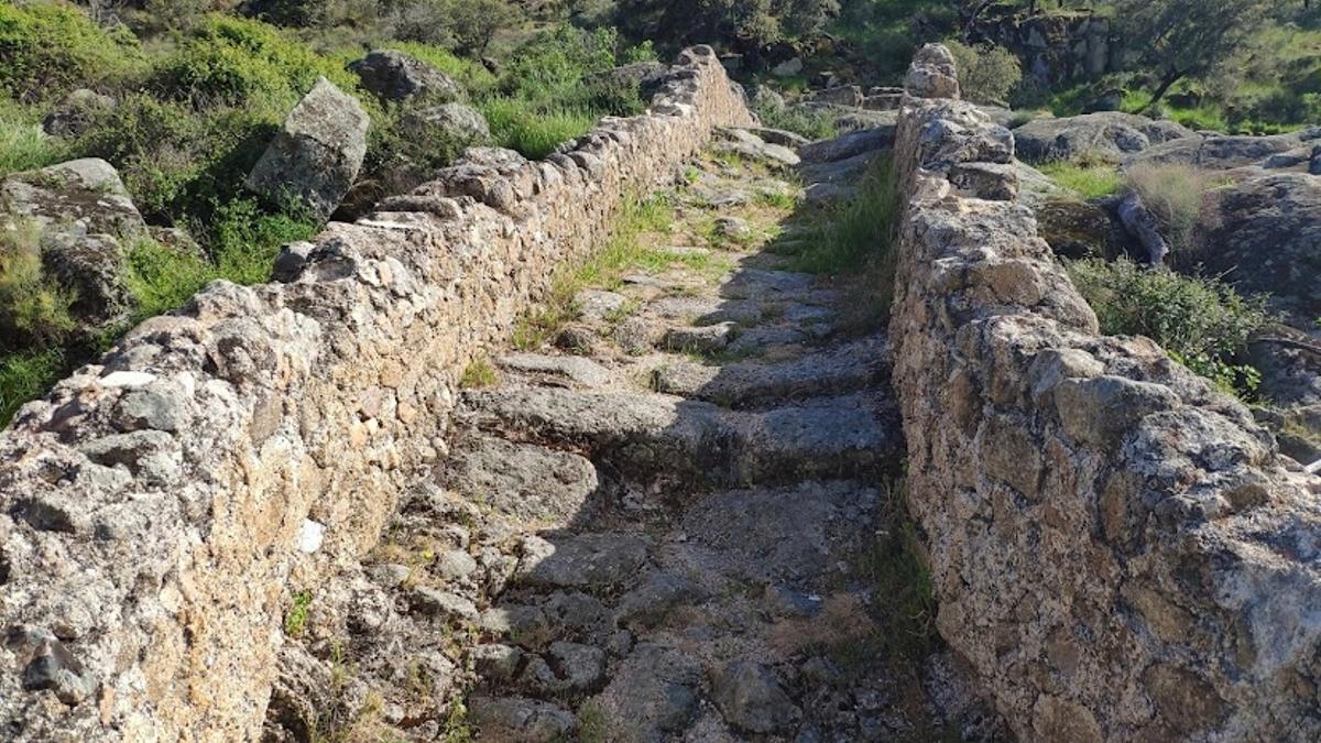 Estado del puente antes de las obras de rehabilitación.