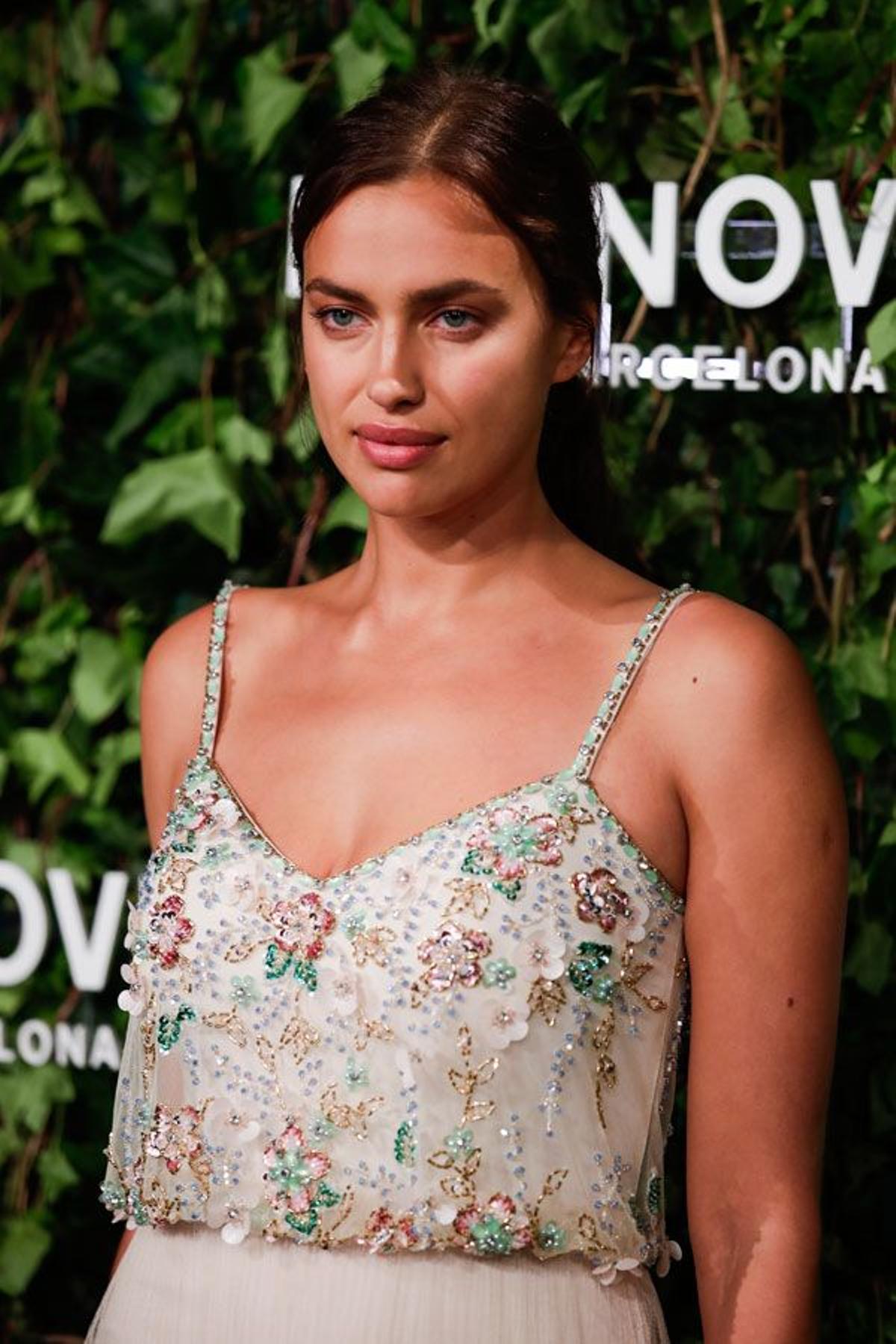 Irina Shayk en el desfile de Pronovias