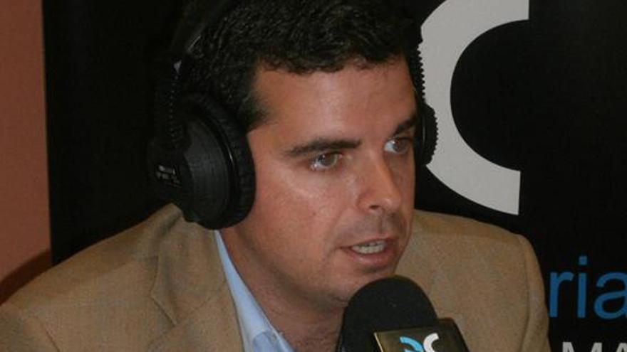 Lucas Bravo de Laguna, ayer en Radio Canarias. i LP / DLP