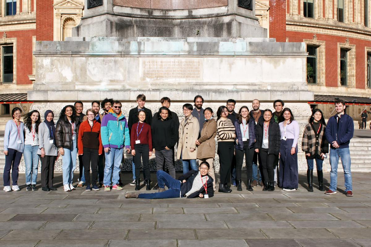 Pedro y su grupo de investigación en el Imperial College.