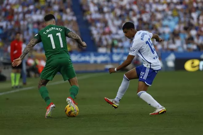 Las mejores imágenes del partido Zaragoza - Elche CF (1-1)