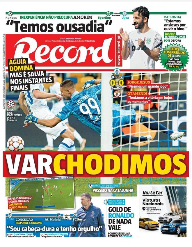 Las portadas de la prensa deportiva de hoy