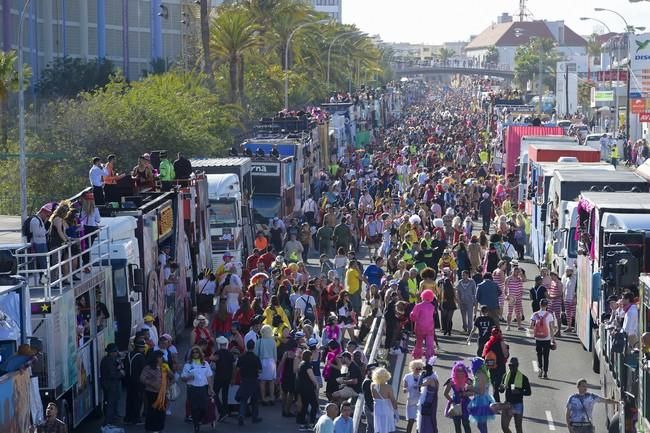 Cabalgata del carnaval de Maspalomas