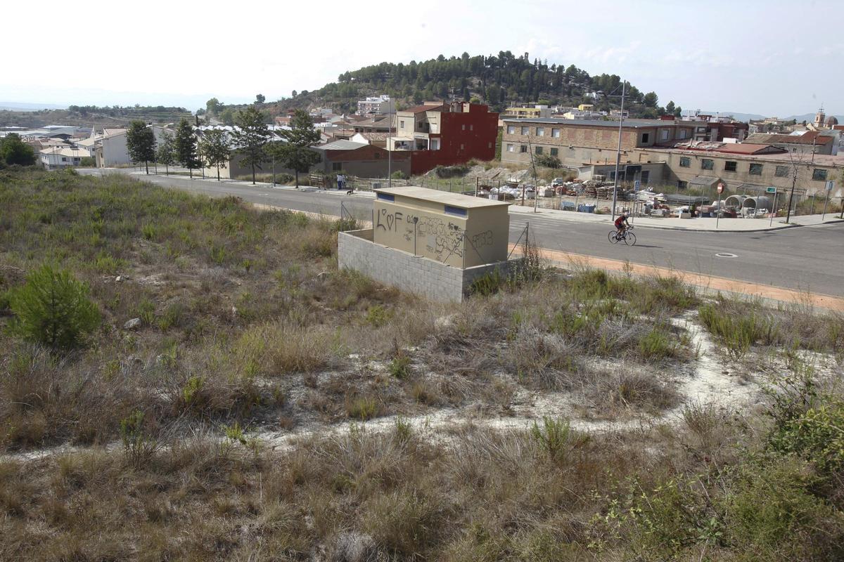 Zona donde se proyecta el centro de día de Castelló de Rugat, en una imagen de archivo.