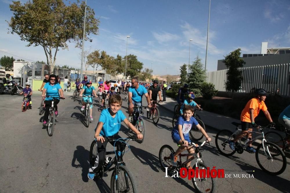 Ciclopaseo para clausular en Lorca los JDG