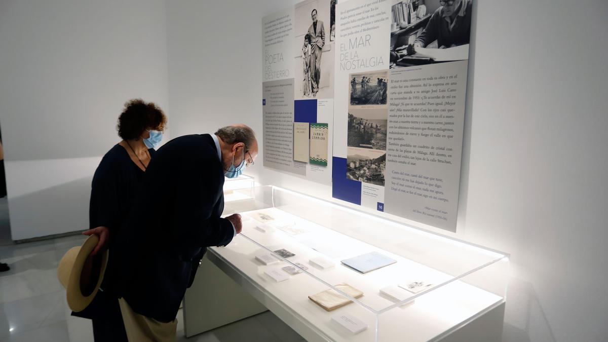 Exposición sobre Emilio Prados en el Centro Cultural de la Fundación Unicaja