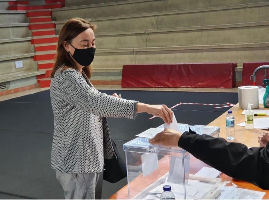 Votació dels candidats gironins a les eleccions c