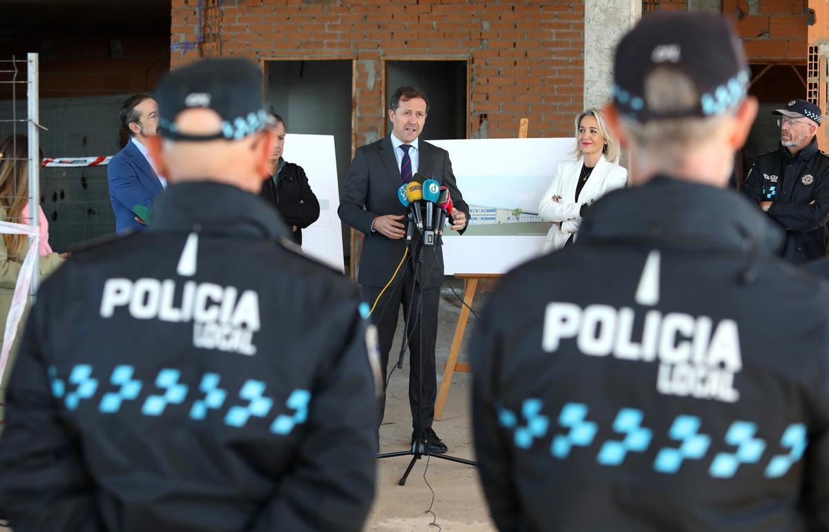 Presentación del proyecto de la nueva comisaría el pasado mes de octubre
