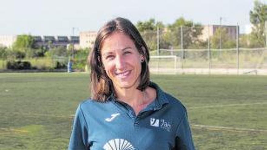 Natalia Romero en las instalaciones del CampusEsport de la UIB.