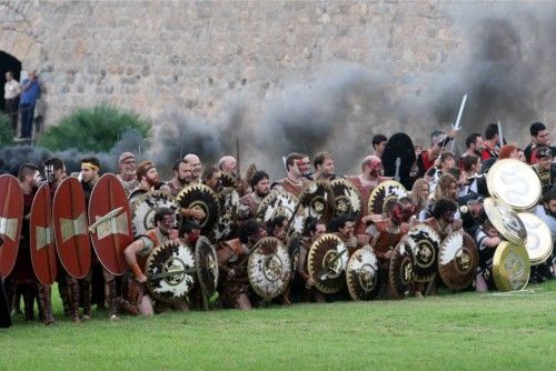 Batalla de Carthagineses y Romanos