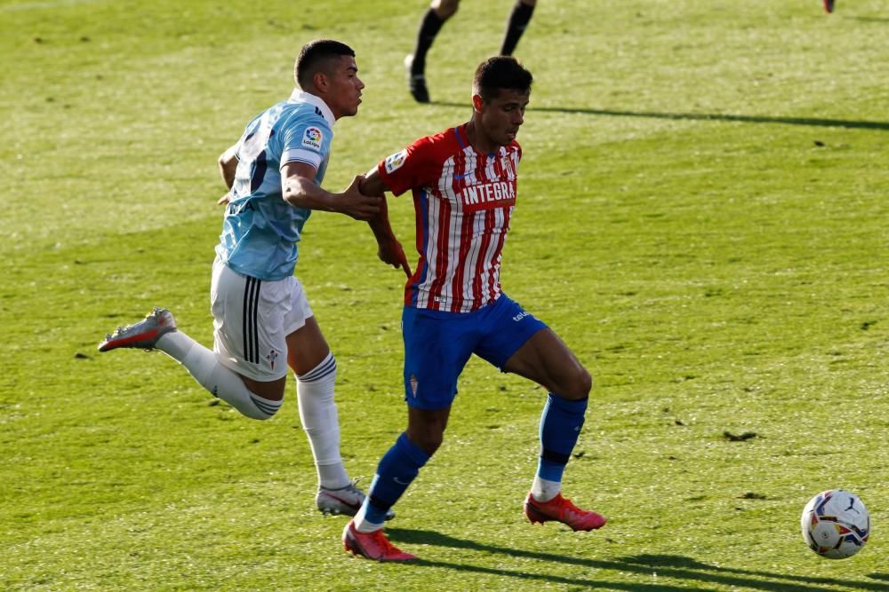 El Celta empata en el último test antes de LaLiga. // Ricardo Grobas