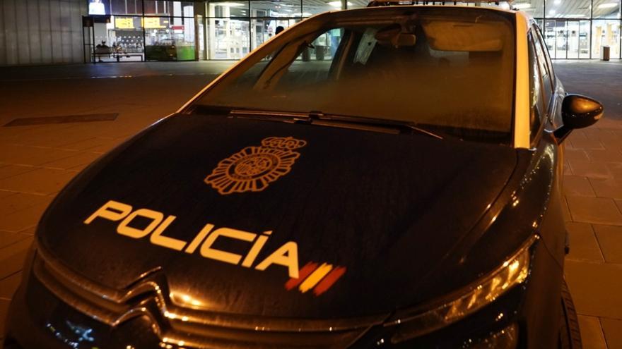 Coche patrulla de la Policía Nacional.