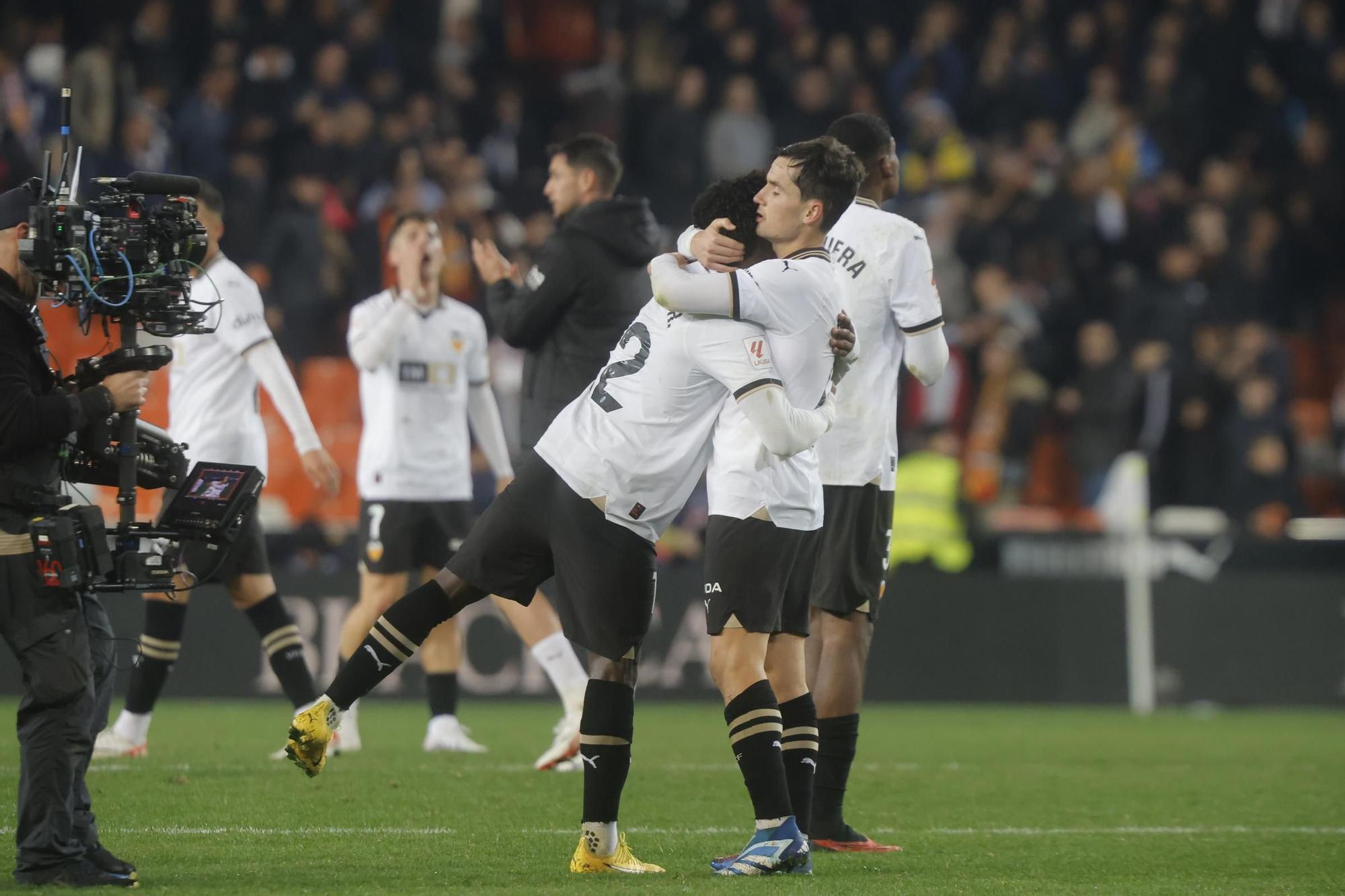 Valencia - Barça en imágenes