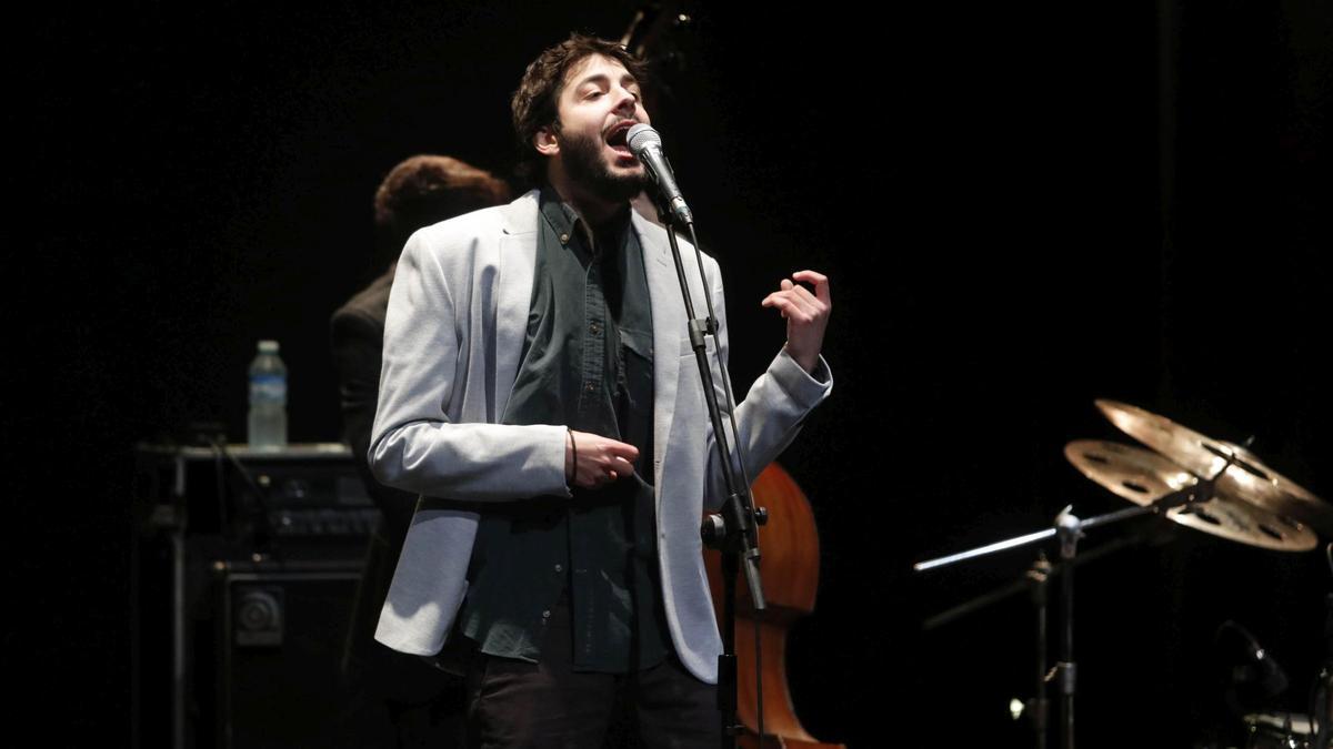 Salvador Sobral, en uno de sus últimos conciertos en Mallorca