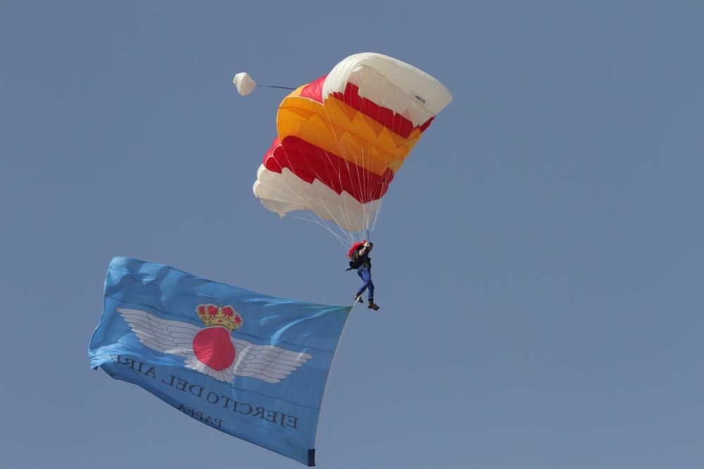 El Rey preside el festival aéreo de la Academia del Aire en Murcia