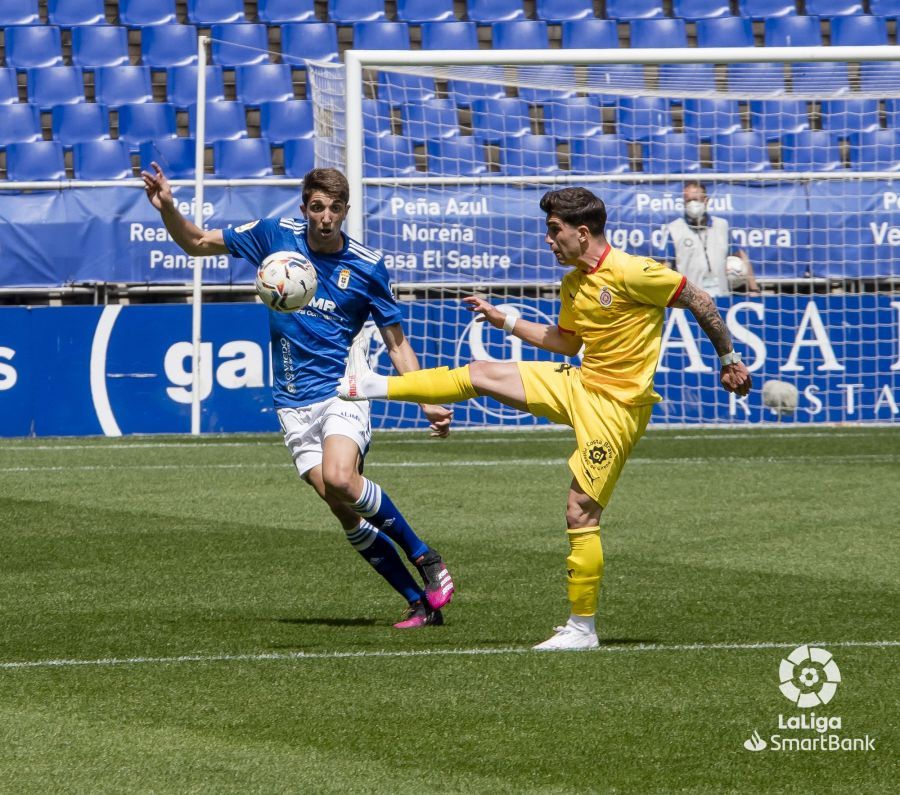 El Real Oviedo-Girona en imágenes