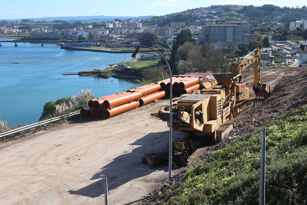 La circulación quedará interrumpida por la construcción de accesos al Chuac entre el 30 de marzo y el 1 de abril.