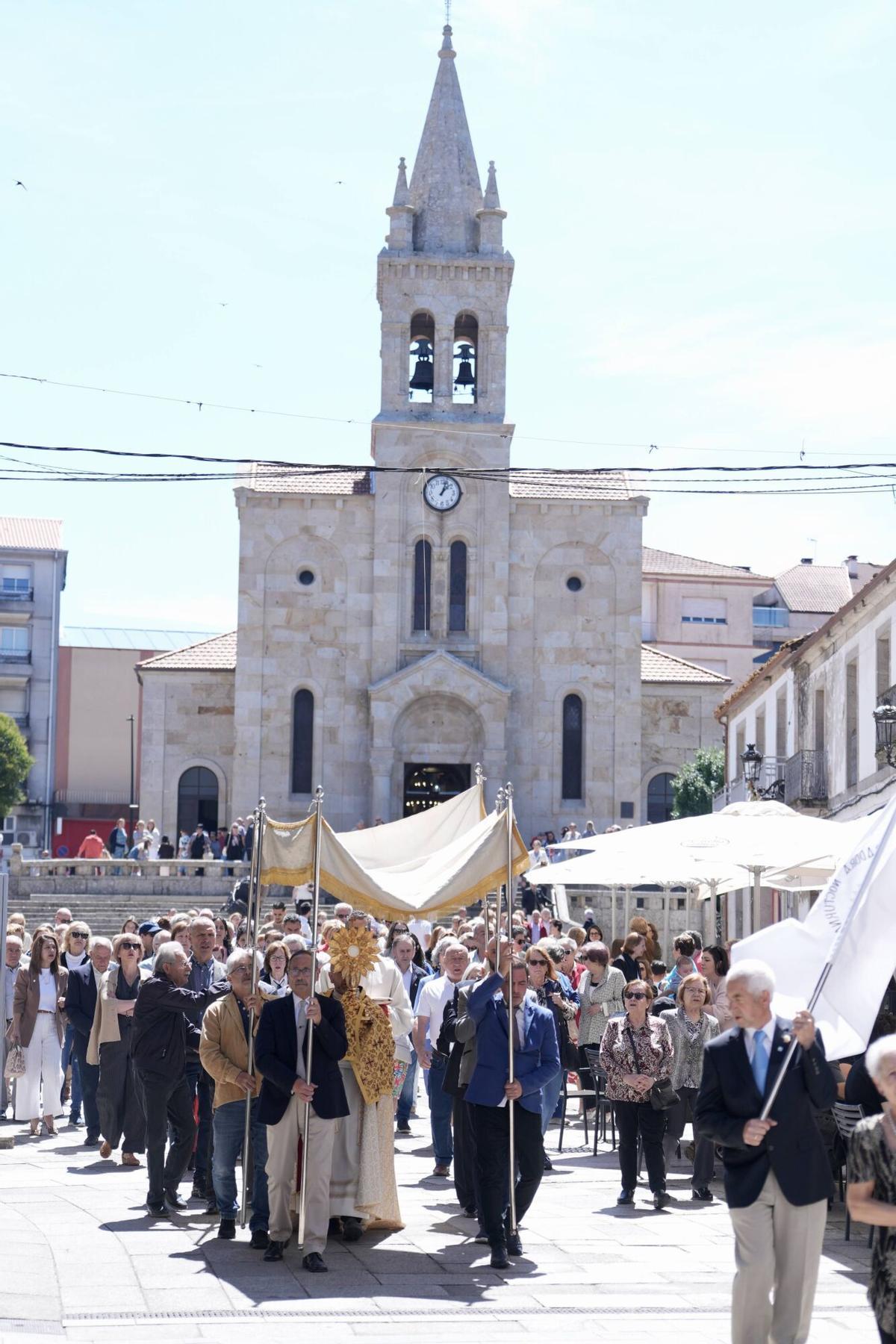 Celebración y procesión de Corpus Christi en Lalín Celebración y procesión de Corpus Christi en Lalín