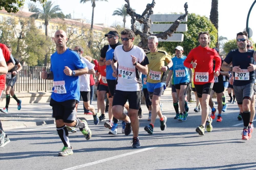 Media Maratón Murcia: Paso por Puente Reina Sofía