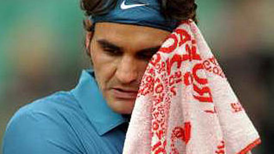 Federer, ayer.