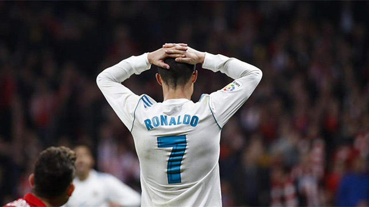 LALIGA | Atlético Madrid - Real Madrid (0-0): Los fallos de Cristiano Ronaldo