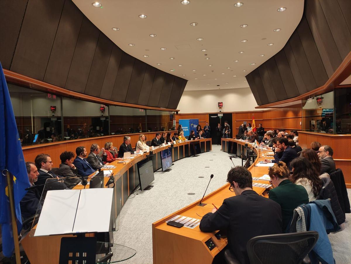 Jornada en defensa de la cerámica en el Parlamento Europeo.