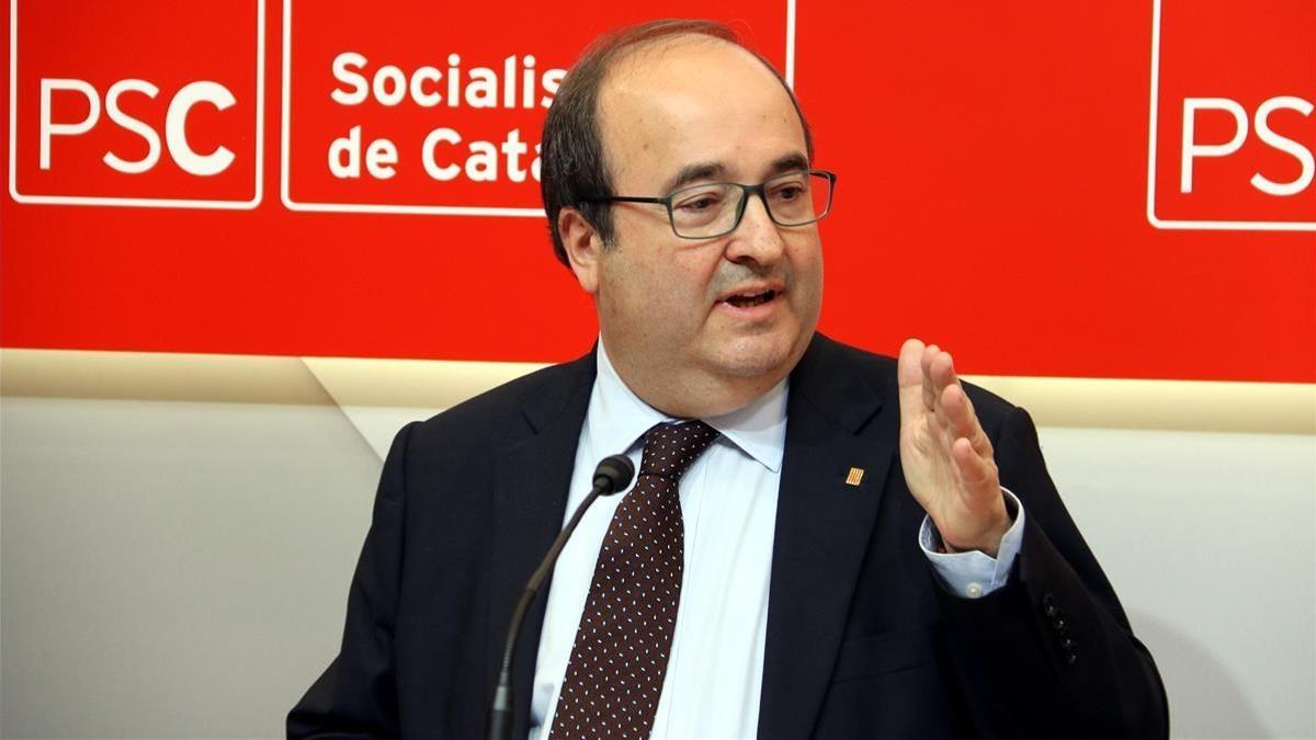 Miquel Iceta, primer secretario del PSC