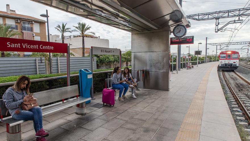 Renfe ultima la instalación del sistema inteligente de videovigilancia en la estación de Cercanías de San Vicente