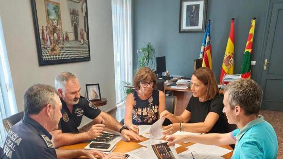 Reunión del Cecopal en Oliva.