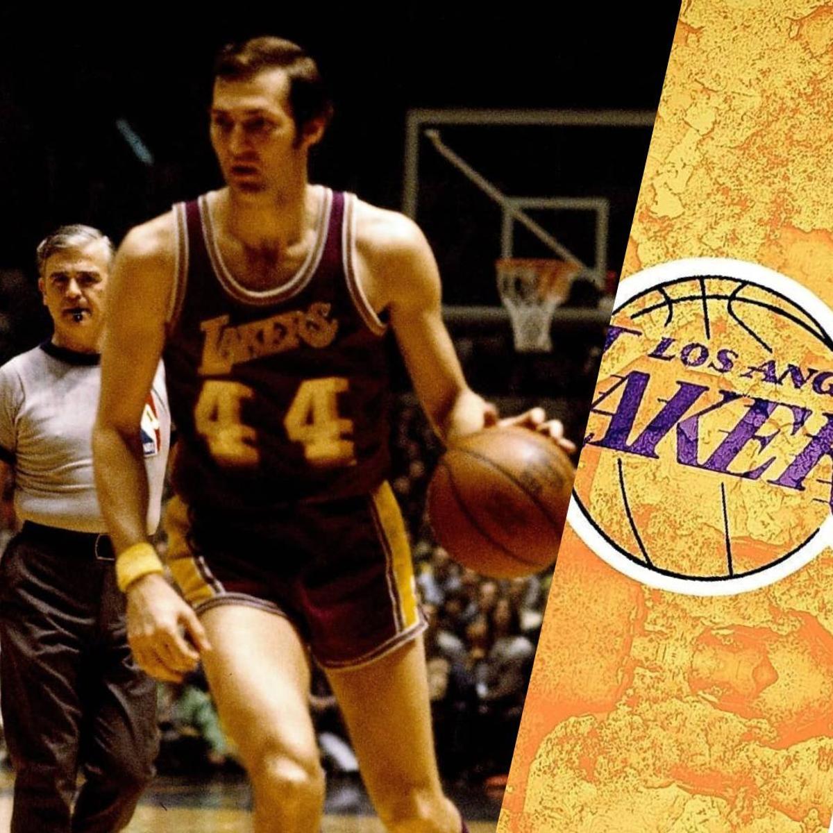 Jerry West, que estuvo desde 1960 hasta 1974 en la franquicia, tiene el dorsal 44 retirado.