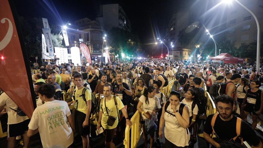 Exitosa Marxa des Güell a Lluc a Peu con miles de participantes