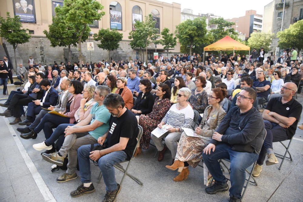 Pere Aragonès a Manresa en l'acte central d'ERC per al 26-M