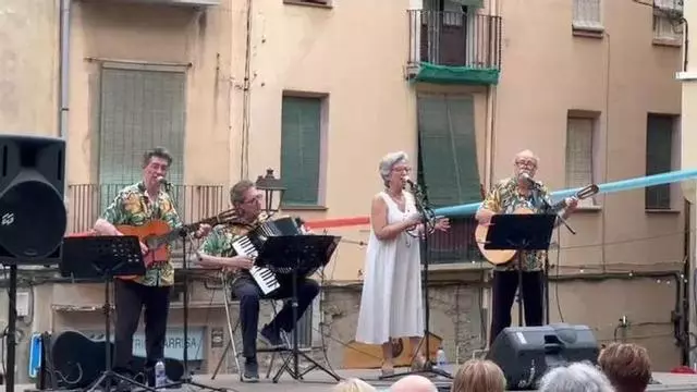 Cantada d'havaneres a Manresa, festa del Carme