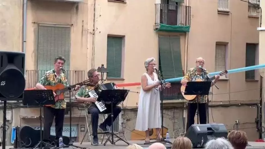 Cantada d'havaneres a Manresa, festa del Carme