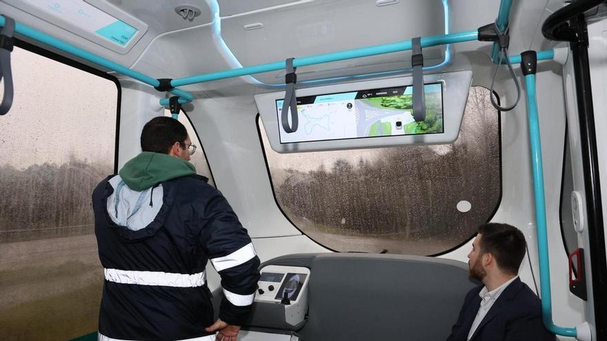 La UVigo ya circula en vehículo autónomo