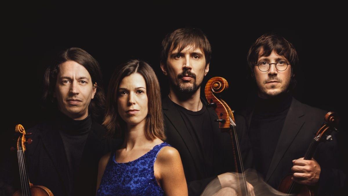 Integrantes del Cuarteto Gerhard.