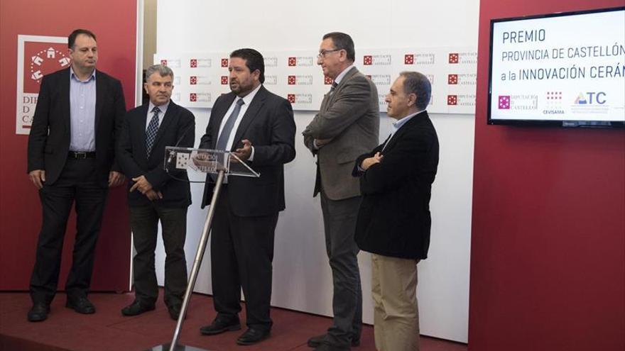 La Diputación reconoce la innovación de los productos cerámicos de Castellón