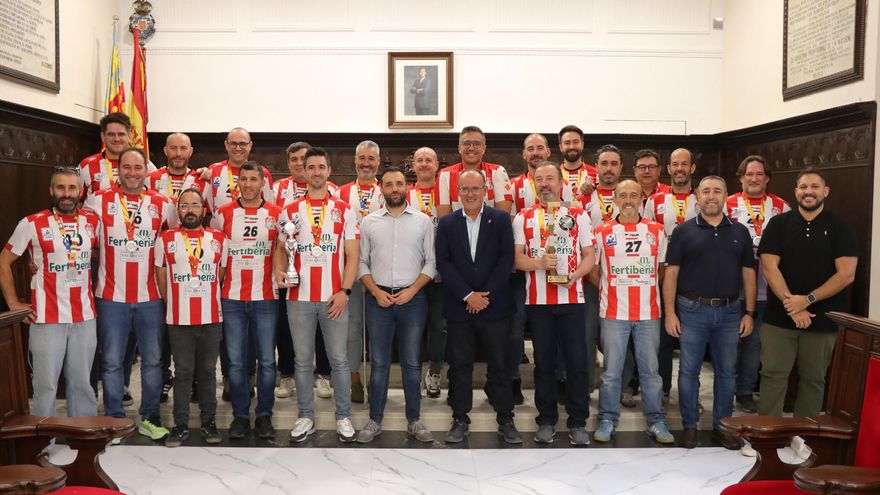 Los veteranos del BM Puerto, referentes a nivel nacional