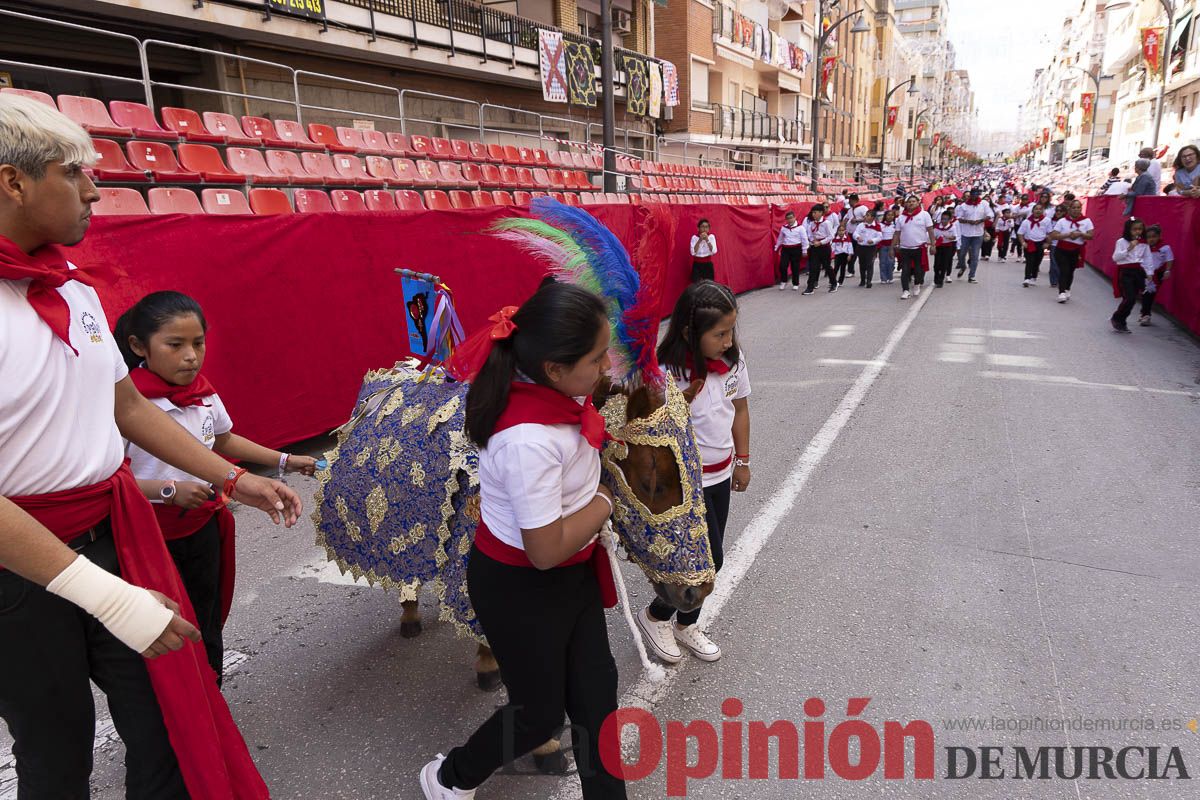 Fiestas de Caravaca | Desfile infantil del Bando de los Caballos del Vino